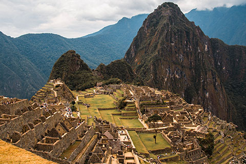 Machu Pichu in Aguas Calientes, Peru. Stock image from Unsplash.