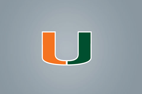 This is a graphic design. The University of Miami logo. Image borrowed from News@TheU.